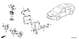 Diagram for Acura TLX Engine Control Module - 37820-RDF-A57