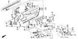 Diagram for Acura NSX Door Handle - 83591-SL0-A03ZH