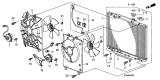 Diagram for 2010 Acura ZDX Fan Shroud - 38615-RP6-A01