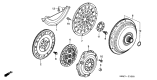 Diagram for 2003 Acura RSX Torque Converter - 26000-PNC-305