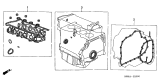 Diagram for Acura RSX Transmission Gasket - 06112-PRP-030