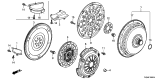Diagram for 2015 Acura ILX Clutch Disc - 22200-RX0-005