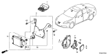 Diagram for Acura TLX Parking Sensors - 36802-TZ3-A12