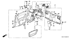 Diagram for 1986 Acura Integra Dome Light - 34262-SA0-003