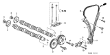 Diagram for Acura Camshaft - 14110-PRB-A02