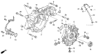 Diagram for Acura Vigor Oil Drain Plug - 90081-PW5-010