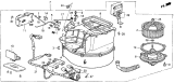 Diagram for 1989 Acura Legend Blower Motor Resistor - 79330-SD4-003