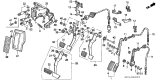 Diagram for Acura Integra Clutch Cable - 22910-SK7-A81