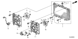 Diagram for 2006 Acura TSX Radiator - 19010-RBB-A51