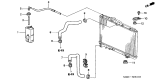 Diagram for 2001 Acura CL Radiator Hose - 19502-P8E-A00