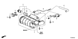 Diagram for 2016 Acura TLX Vapor Canister - 17011-T2A-A01