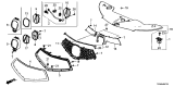 Diagram for 2020 Acura MDX Grille - 71122-3S4-A00