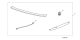 Diagram for 2013 Acura TSX Spoiler - 08F10-TL2-2B0A