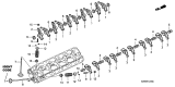 Diagram for Acura TL Exhaust Valve - 14721-PV4-000