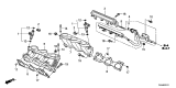 Diagram for 2018 Acura MDX Fuel Rail - 16620-5G0-A01