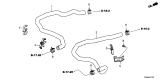 Diagram for Acura ILX Cooling Hose - 79721-TV9-A00