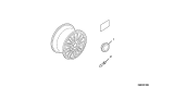 Diagram for Acura TSX Rims - 08W17-SDB-100B