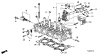 Diagram for Acura Cylinder Head Gasket - 12251-R40-A01