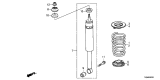 Diagram for 2013 Acura ILX Hybrid Coil Springs - 52441-TX8-A03