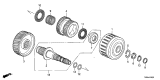 Diagram for 2015 Acura TLX Pilot Bearing - 91036-50P-003