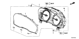 Diagram for 2018 Acura MDX Instrument Cluster - 78100-TYR-A02