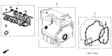 Diagram for 2003 Acura RSX Cylinder Head Gasket - 06110-PND-020