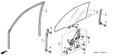 Diagram for Acura RSX Auto Glass - 73350-S6M-A10