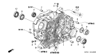 Diagram for 2002 Acura MDX Bellhousing - 21111-PGV-050