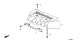 Diagram for Acura ILX Engine Cover - 17121-RL5-A00