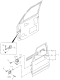 Diagram for 1999 Acura SLX Door Hinge - 8-94155-314-2