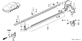 Diagram for 2000 Acura RL Door Moldings - 75302-SZ3-J01ZL