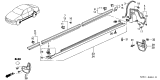 Diagram for 2001 Acura RL Door Moldings - 75323-SZ3-J01ZN