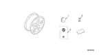 Diagram for 2004 Acura TL Emblem - 08W40-SEC-200A