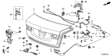 Diagram for Acura Tailgate Lock - 74851-TL0-A01