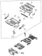 Diagram for Acura SLX Floor Pan - 8-94359-641-1