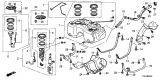 Diagram for Acura RDX Fuel Filler Hose - 17651-STK-A01