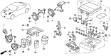 Diagram for Acura TL Horn - 38100-SP0-911