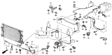 Diagram for Acura Integra A/C Hose - 38681-SD2-A13