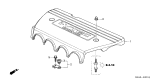 Diagram for 2004 Acura TSX Engine Cover - 17121-RBB-J00