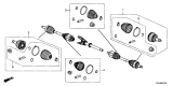 Diagram for 2020 Acura RDX CV Boot - 44018-TMJ-T01