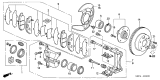 Diagram for Acura Brake Pad Set - 45022-SEP-A11