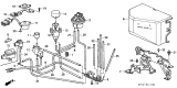 Diagram for Acura MAP Sensor - 37830-PHM-003