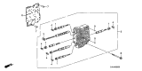 Diagram for 2012 Acura TSX Valve Body - 27700-RJB-E00