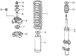 Diagram for Acura Vigor Shock Absorber - 51606-SL5-A02