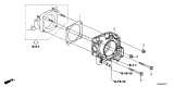 Diagram for 2017 Acura MDX Throttle Body - 16400-5WS-A01