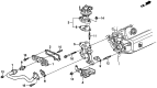 Diagram for 1996 Acura TL EGR Valve - 18011-P5G-A00