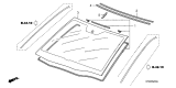 Diagram for Acura Windshield - 73111-STK-306