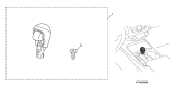 Diagram for Acura Shift Knobs & Boots - 08U92-TX4-210