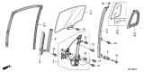 Diagram for 2007 Acura TL Auto Glass - 73400-SEP-A20