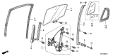 Diagram for 2007 Acura TL Auto Glass - 73450-SEP-A20